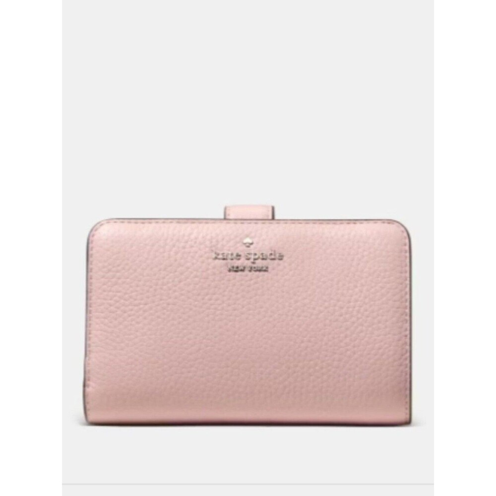 kate spade Pink Pebbled Leather Wallet